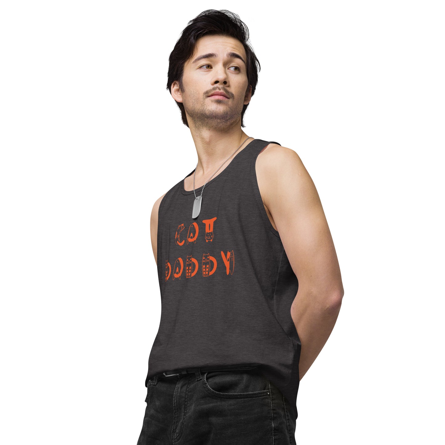 Cat Daddy - Men’s premium tank top