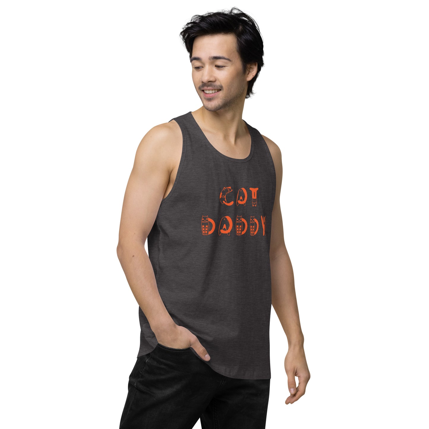 Cat Daddy - Men’s premium tank top