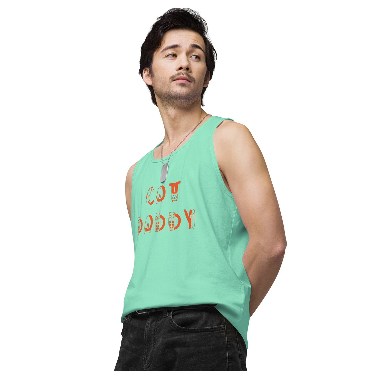 Cat Daddy - Men’s premium tank top