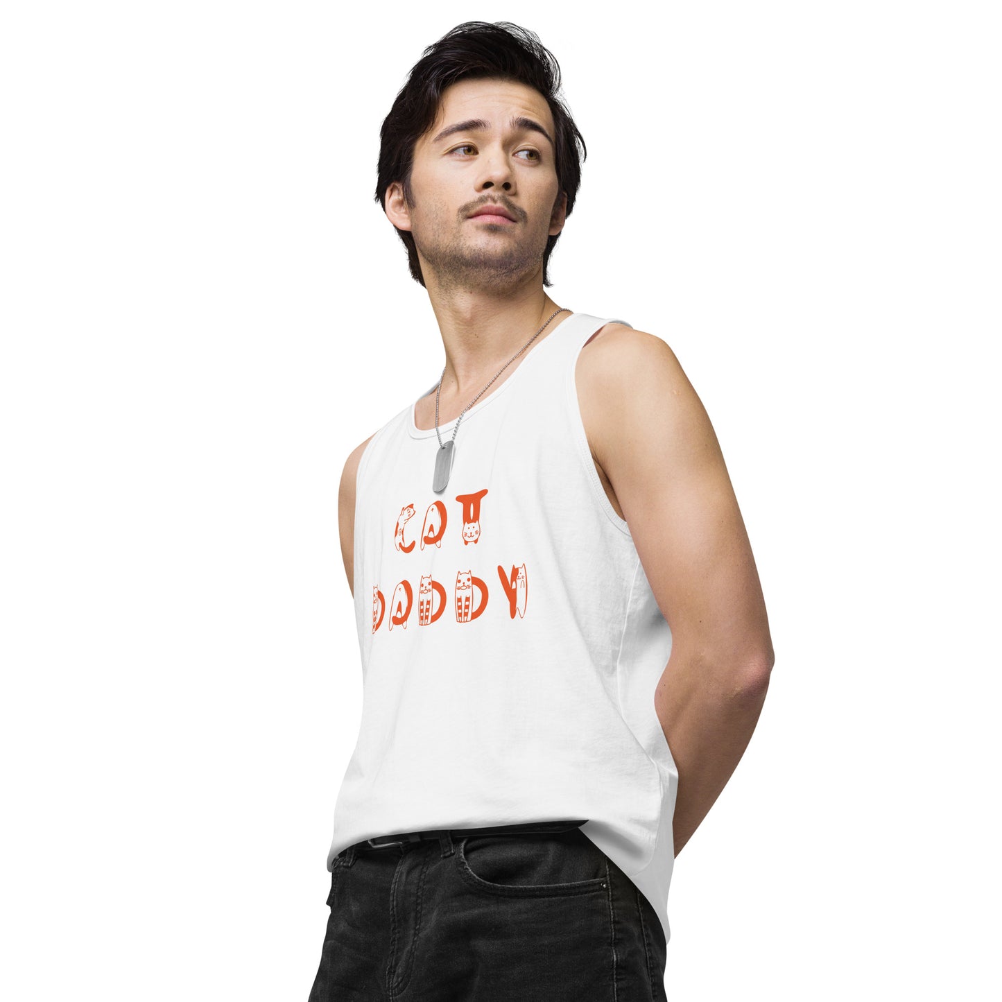 Cat Daddy - Men’s premium tank top