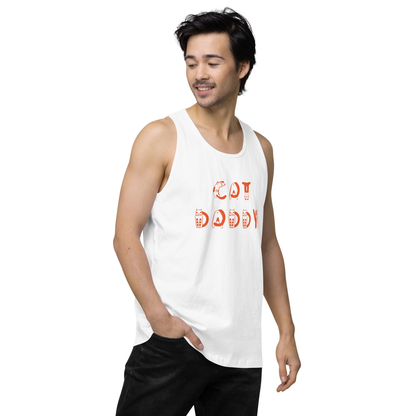 Cat Daddy - Men’s premium tank top