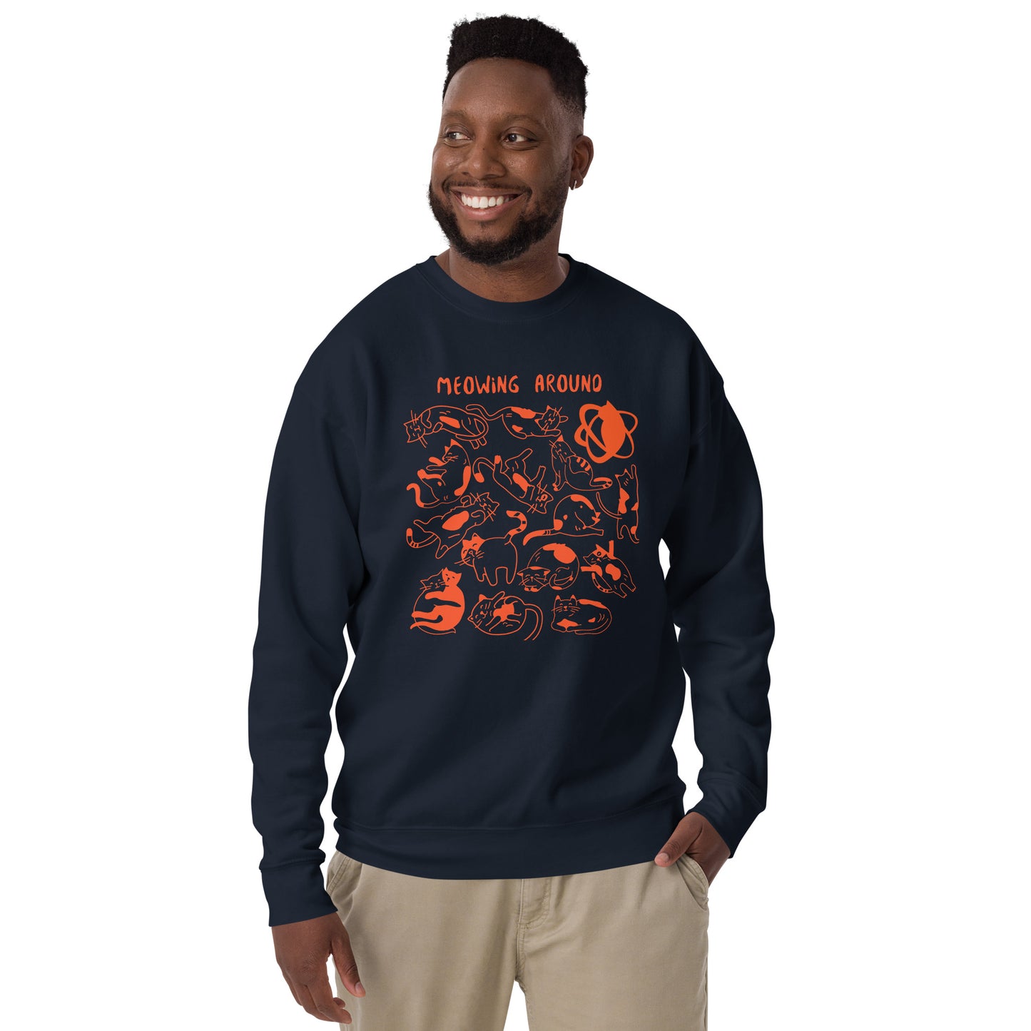 Meowing Around - Unisex Premium Sweatshirt